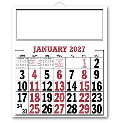 Bold Figure Calendar