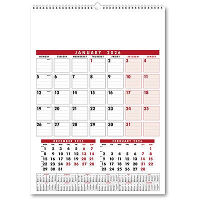 Extra Large Wire Bound Calendar