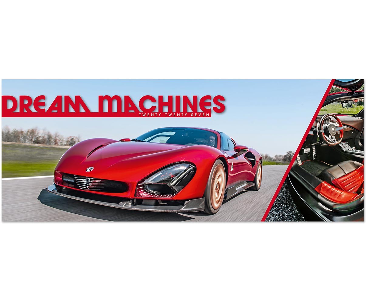 Dream Machines Desk Calendar