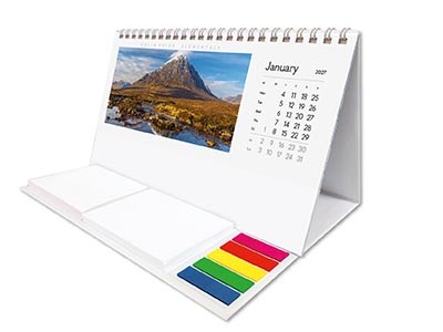 Colin Prior Note Station Desk Calendar 
