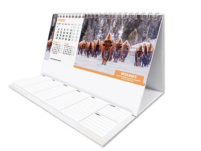 Rural Britain Task Station Desk Calendar