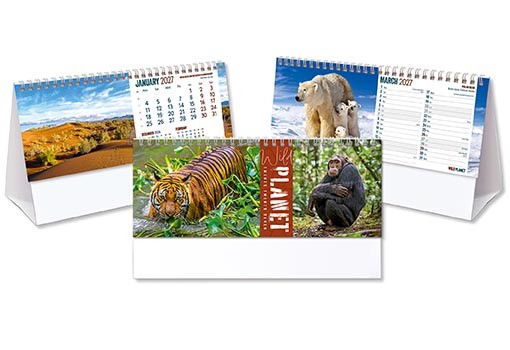Wild Planet Desk Calendar