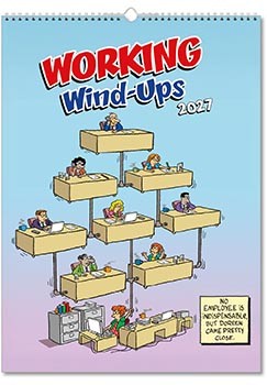 Working Wind-Ups Wall Calendar