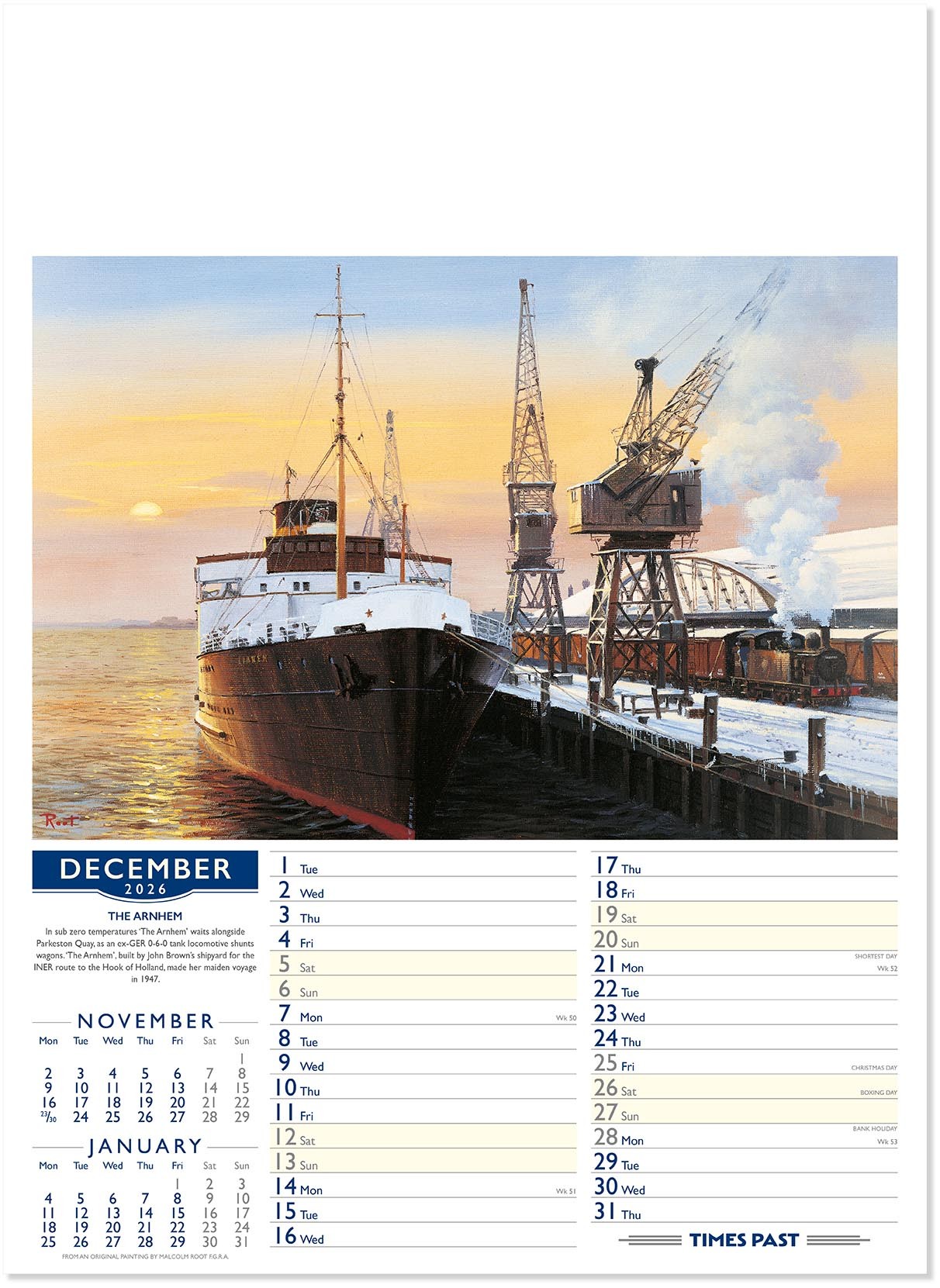 Times Past Calendar