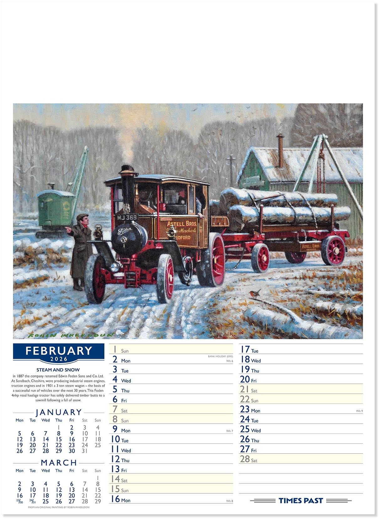 Times Past Calendar