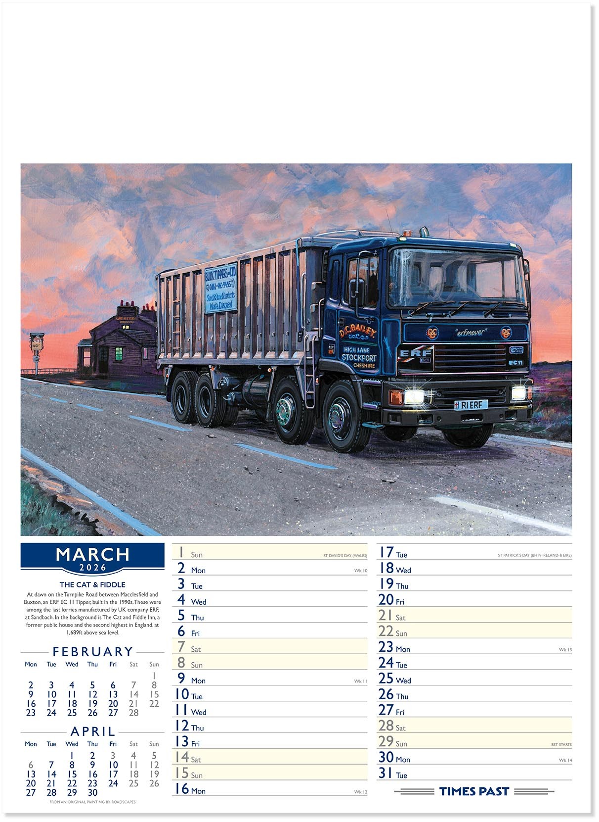 Times Past Calendar