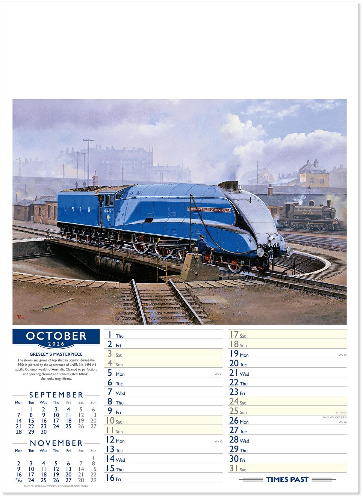 Times Past Calendar