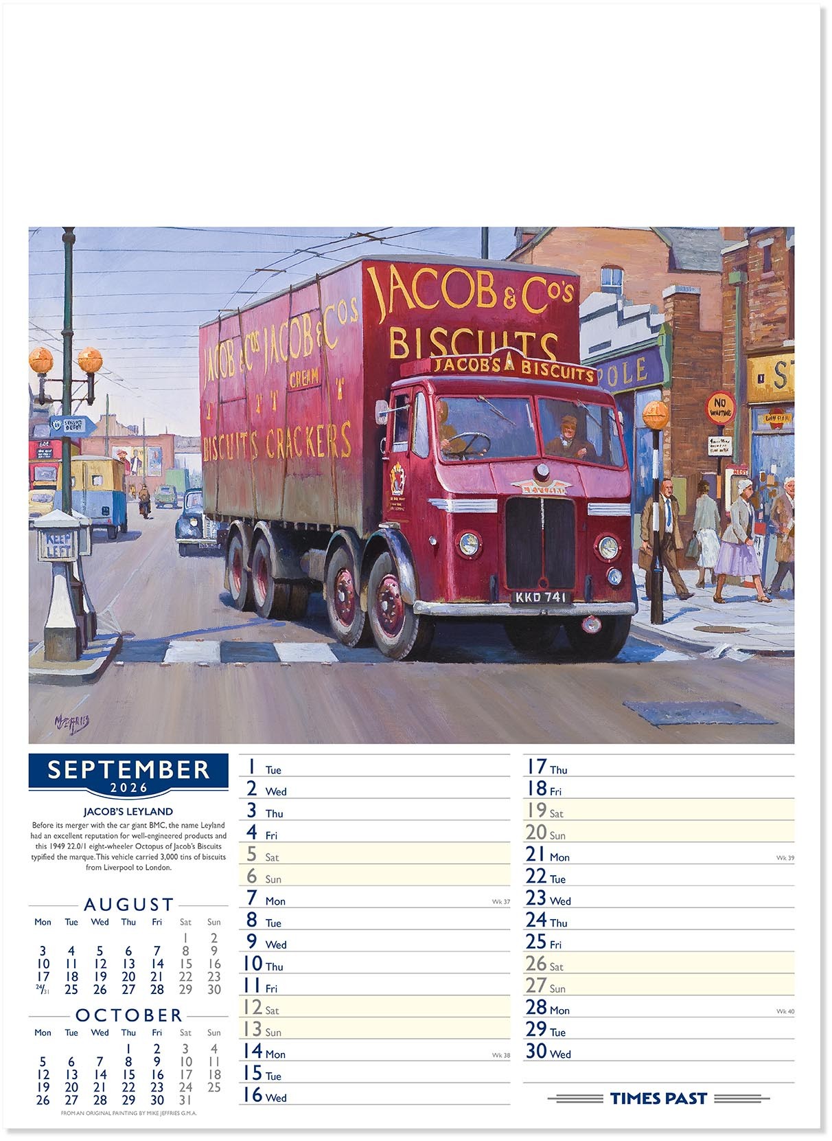 Times Past Calendar