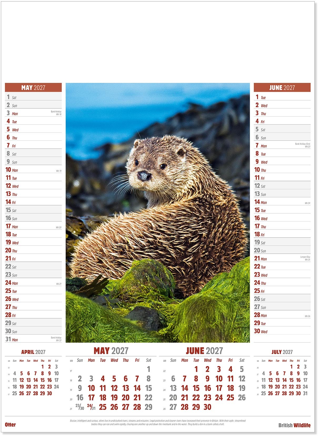 British Wildlife Calendar