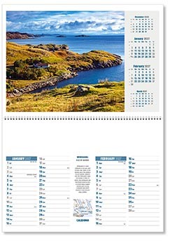 Caledonia Postage Saver Calendar