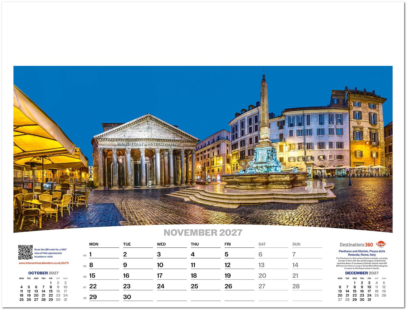 Destinations360 Calendar