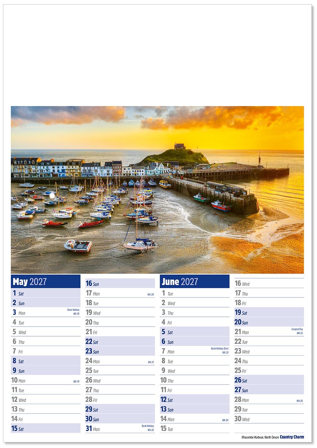 Country Charm Calendar