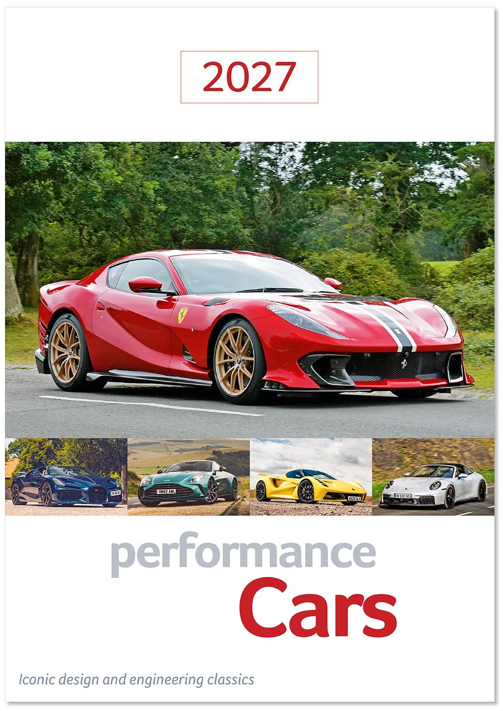 Performance Cars Wall Calendar