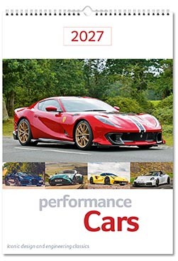Performance Cars Wall Calendar