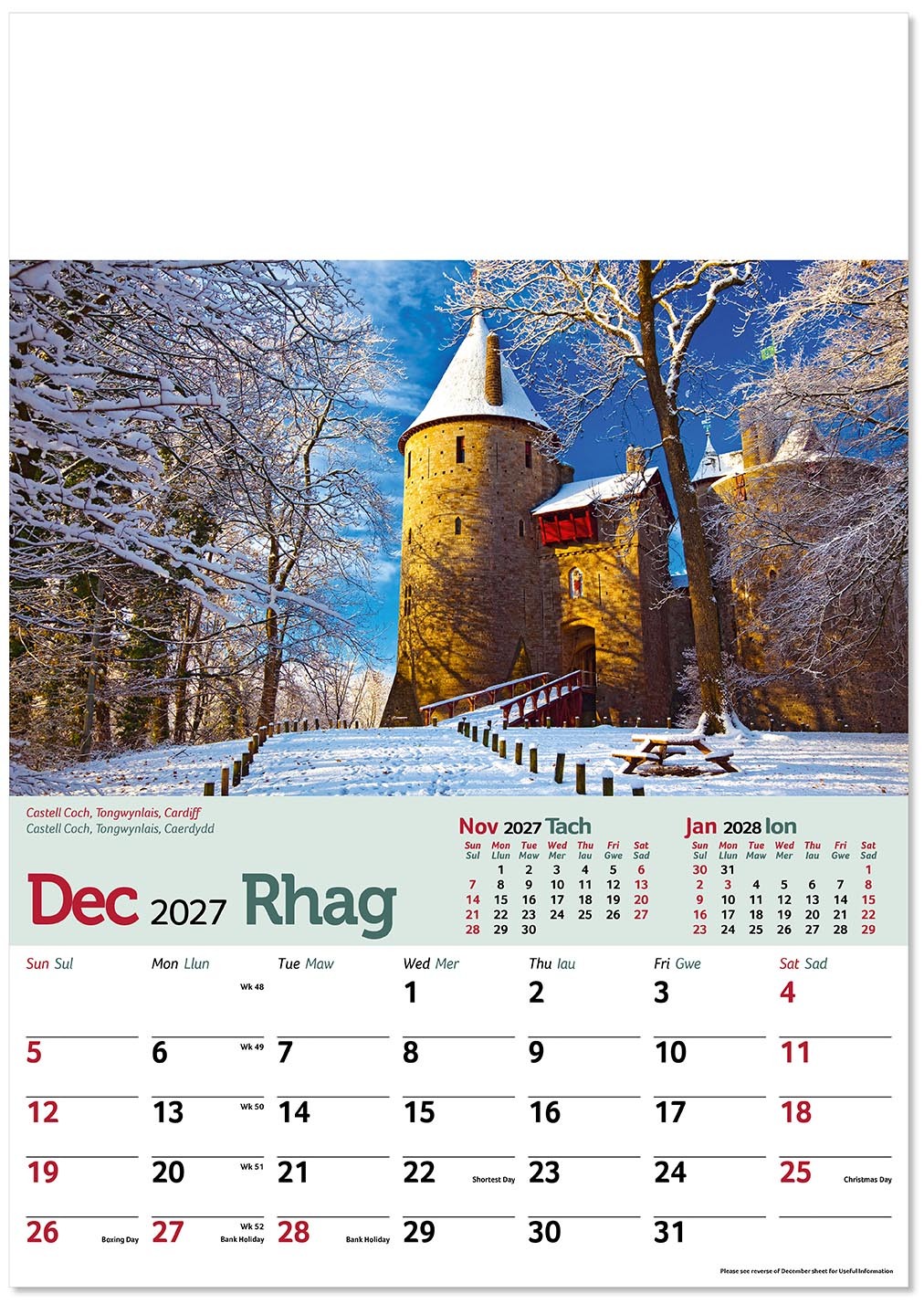 Tour of Wales Calendar